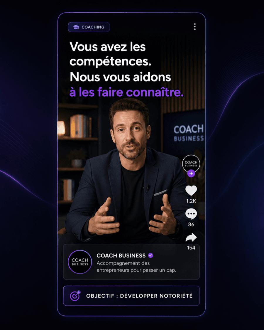 Réel Coach Business — « Vous avez les compétences. Nous vous aidons à les faire connaître »